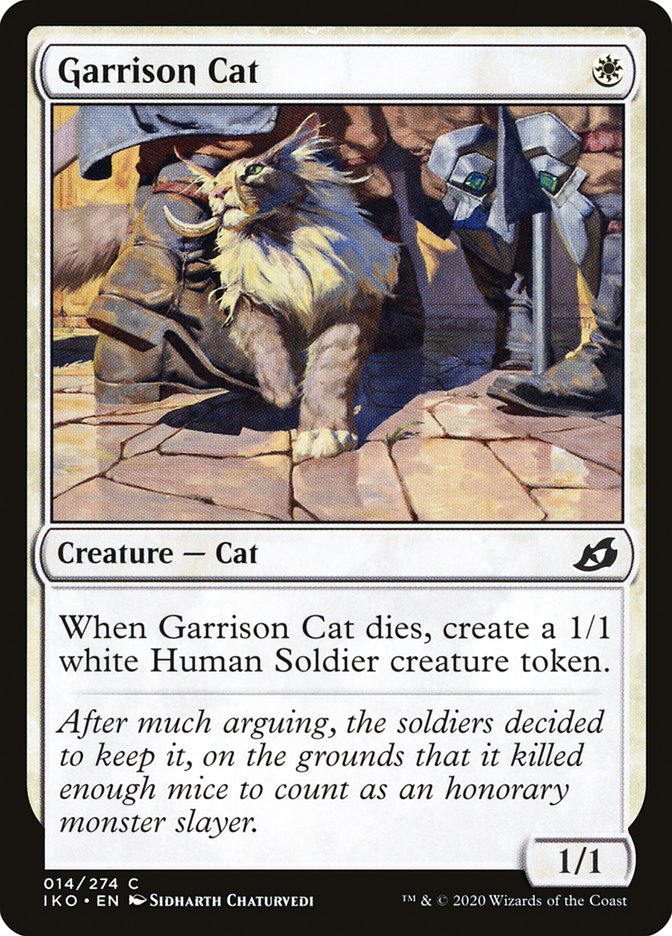 Garrison Cat [Ikoria: Lair of Behemoths] | Exor Games Bridgewater