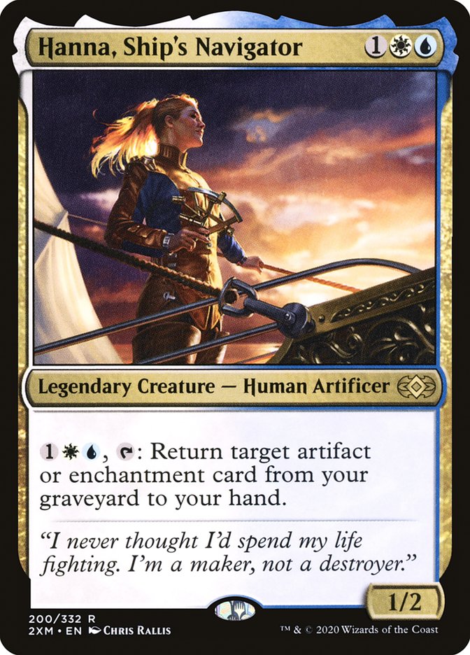 Hanna, Ship's Navigator [Double Masters] | Exor Games Bridgewater
