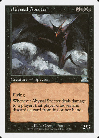 Abyssal Specter [Classic Sixth Edition] | Exor Games Bridgewater