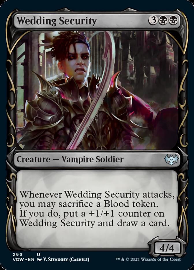 Wedding Security (Showcase Fang Frame) [Innistrad: Crimson Vow] | Exor Games Bridgewater