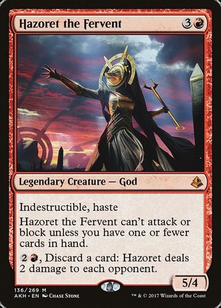 Hazoret the Fervent [Amonkhet] | Exor Games Bridgewater