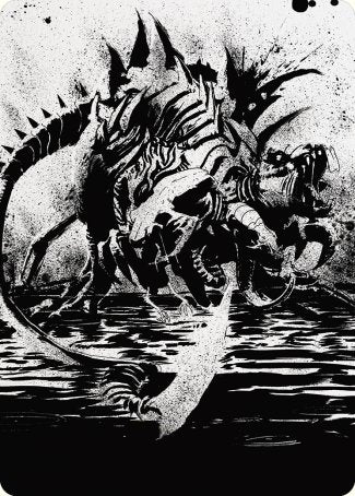 Karumonix, the Rat King Art Card [Phyrexia: All Will Be One Art Series] | Exor Games Bridgewater