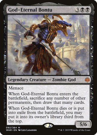 God-Eternal Bontu [War of the Spark] | Exor Games Bridgewater