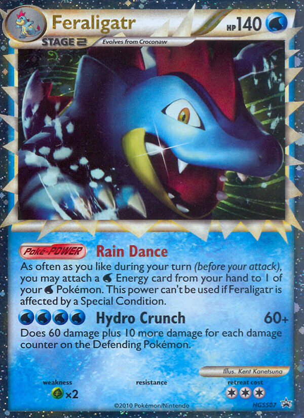 Feraligatr (HGSS07) [HeartGold & SoulSilver: Black Star Promos] | Exor Games Bridgewater