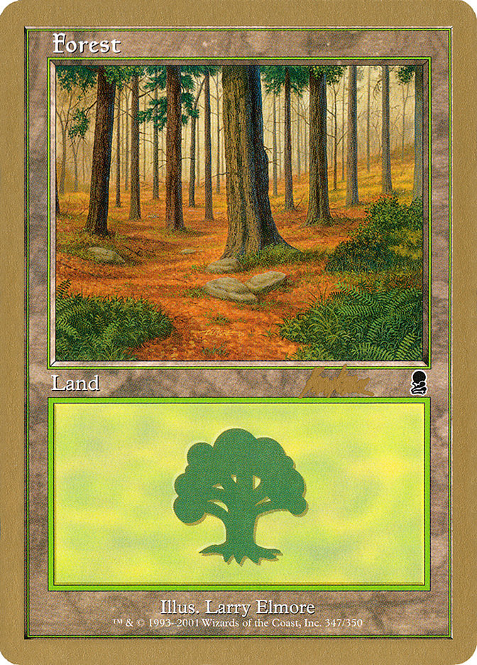 Forest (bk347) (Brian Kibler) [World Championship Decks 2002] | Exor Games Bridgewater