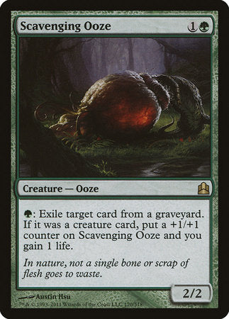 Scavenging Ooze [Commander 2011] | Exor Games Bridgewater
