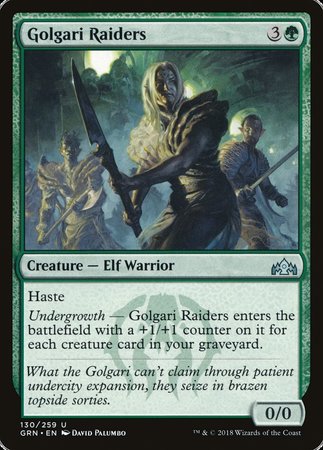 Golgari Raiders [Guilds of Ravnica] | Exor Games Bridgewater