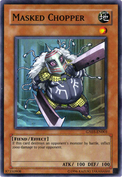 Masked Chopper [GX03-EN003] Super Rare | Exor Games Bridgewater