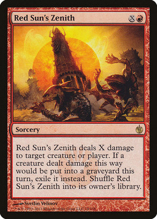 Red Sun's Zenith [Mirrodin Besieged] | Exor Games Bridgewater