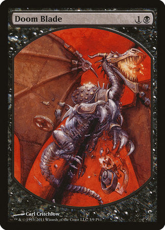 Doom Blade [Magic Player Rewards 2011] | Exor Games Bridgewater