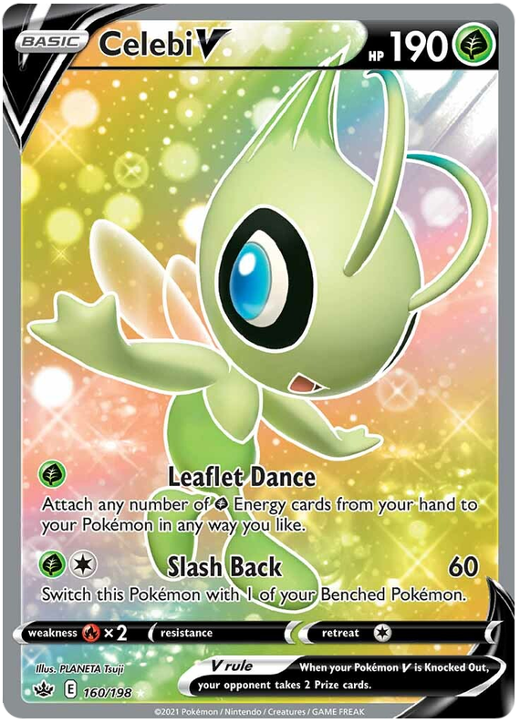 Celebi V (160/198) [Sword & Shield: Chilling Reign] | Exor Games Bridgewater