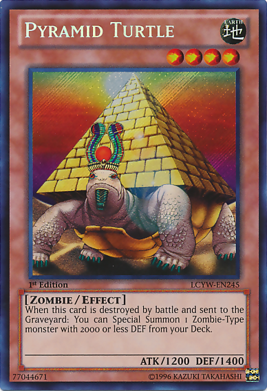 Pyramid Turtle [LCYW-EN245] Secret Rare | Exor Games Bridgewater