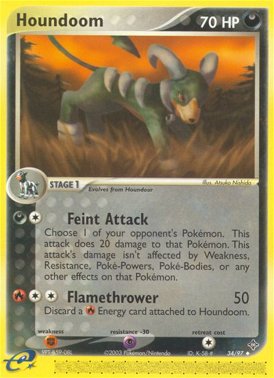 Houndoom (34/97) [EX: Dragon] | Exor Games Bridgewater