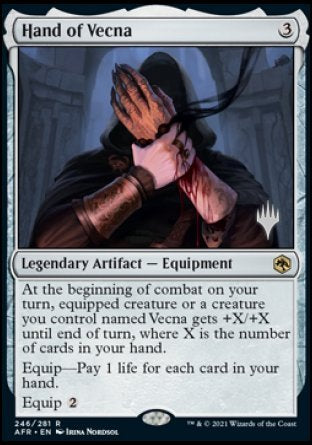 Hand of Vecna (Promo Pack) [Dungeons & Dragons: Adventures in the Forgotten Realms Promos] | Exor Games Bridgewater