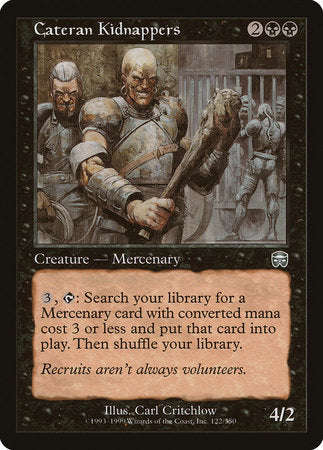 Cateran Kidnappers [Mercadian Masques] | Exor Games Bridgewater