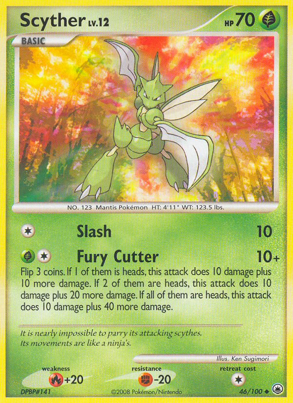 Scyther (46/100) [Diamond & Pearl: Majestic Dawn] | Exor Games Bridgewater