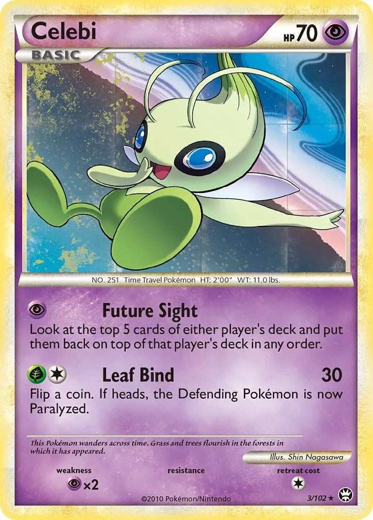 Celebi (3/102) (Movie Exclusive) [HeartGold & SoulSilver: Triumphant] | Exor Games Bridgewater