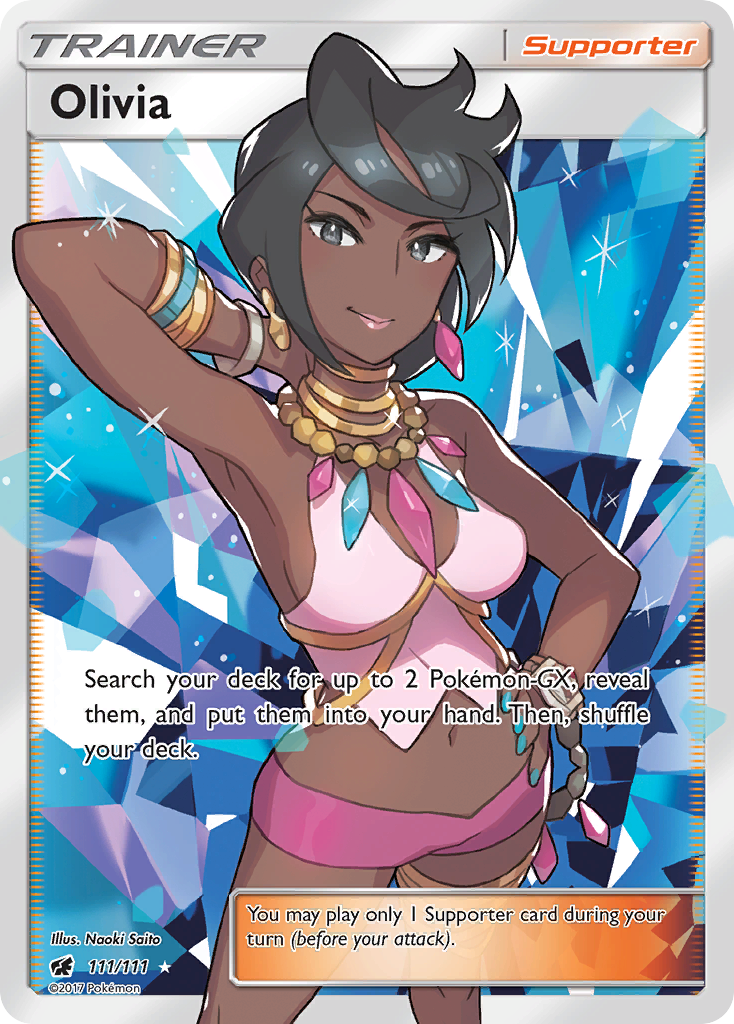 Olivia (111/111) [Sun & Moon: Crimson Invasion] | Exor Games Bridgewater