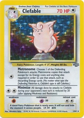 Clefable (1/64) [Jungle Unlimited] | Exor Games Bridgewater