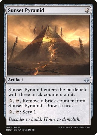 Sunset Pyramid [Hour of Devastation] | Exor Games Bridgewater