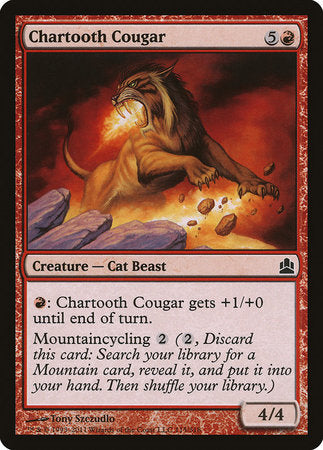 Chartooth Cougar [Commander 2011] | Exor Games Bridgewater