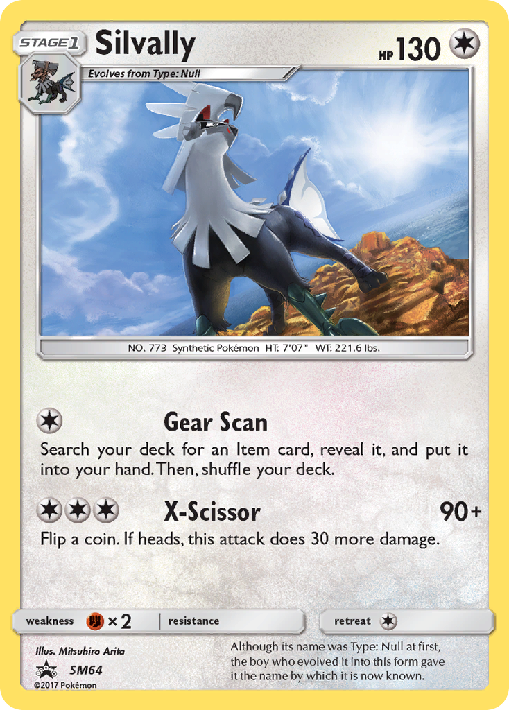 Silvally (SM64) [Sun & Moon: Black Star Promos] | Exor Games Bridgewater