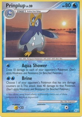 Prinplup (6/12) [Diamond & Pearl: Trainer Kit - Manaphy] | Exor Games Bridgewater