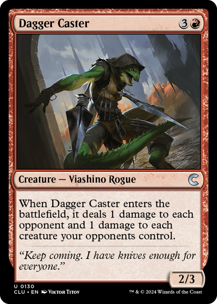 Dagger Caster [Ravnica: Clue Edition] | Exor Games Bridgewater