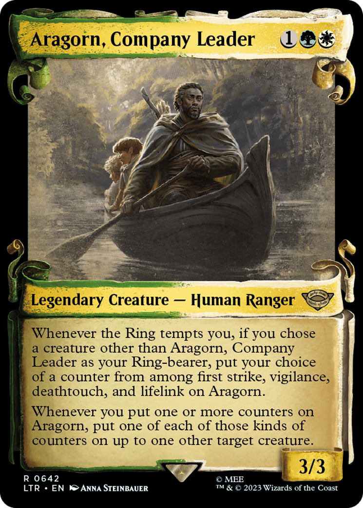 Aragorn, Company Leader [The Lord of the Rings: Tales of Middle-Earth Showcase Scrolls] | Exor Games Bridgewater