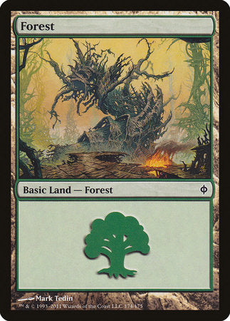 Forest (174) [New Phyrexia] | Exor Games Bridgewater