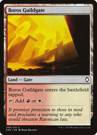 Boros Guildgate [Commander Anthology Volume II] | Exor Games Bridgewater