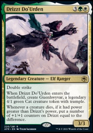 Drizzt Do'Urden (Promo Pack) [Dungeons & Dragons: Adventures in the Forgotten Realms Promos] | Exor Games Bridgewater