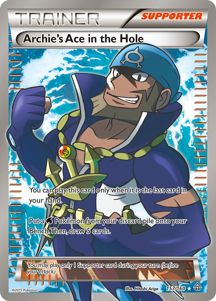 Archie's Ace in the Hole (157/160) [XY: Primal Clash] | Exor Games Bridgewater