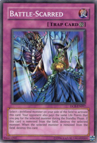 Battle-Scarred [DCR-EN097] Common | Exor Games Bridgewater
