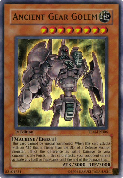 Ancient Gear Golem [TLM-EN006] Ultra Rare | Exor Games Bridgewater