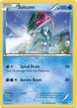 Suicune (14/30) [XY: Trainer Kit 3 - Suicune] | Exor Games Bridgewater