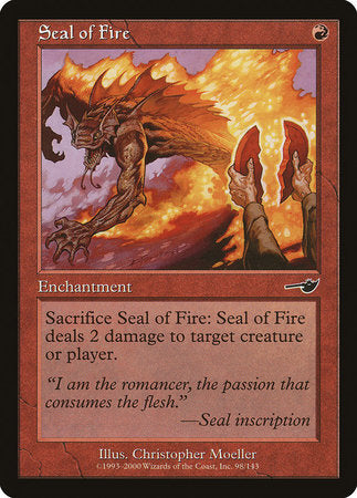 Seal of Fire [Nemesis] | Exor Games Bridgewater