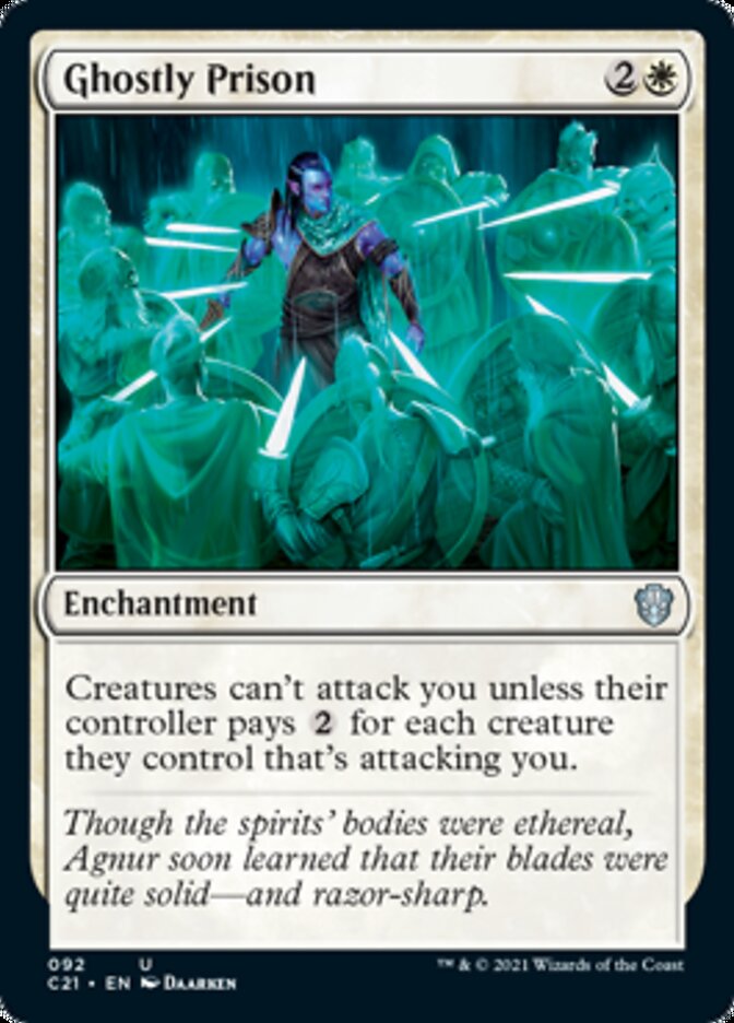 Ghostly Prison [Commander 2021] | Exor Games Bridgewater