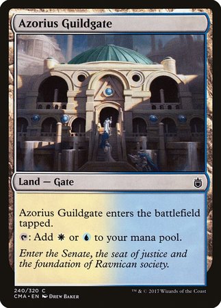 Azorius Guildgate [Commander Anthology] | Exor Games Bridgewater