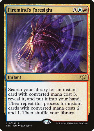 Firemind's Foresight [Commander 2015] | Exor Games Bridgewater
