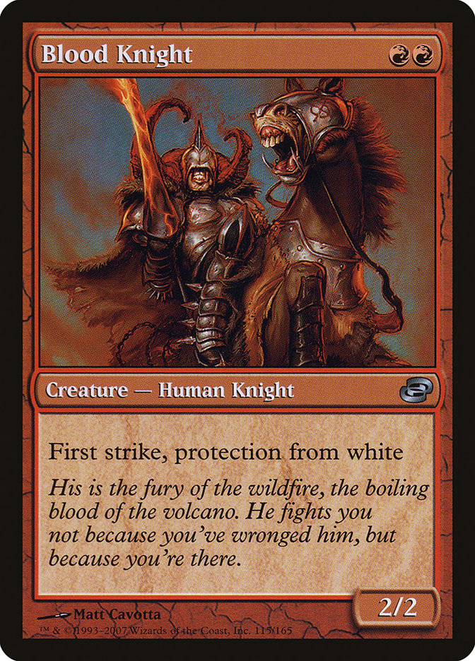 Blood Knight [Planar Chaos] | Exor Games Bridgewater