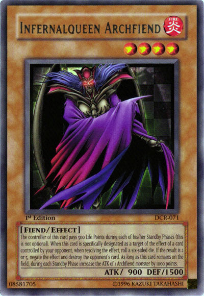 Infernalqueen Archfiend [DCR-071] Rare | Exor Games Bridgewater