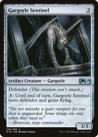 Gargoyle Sentinel [Core Set 2019] | Exor Games Bridgewater