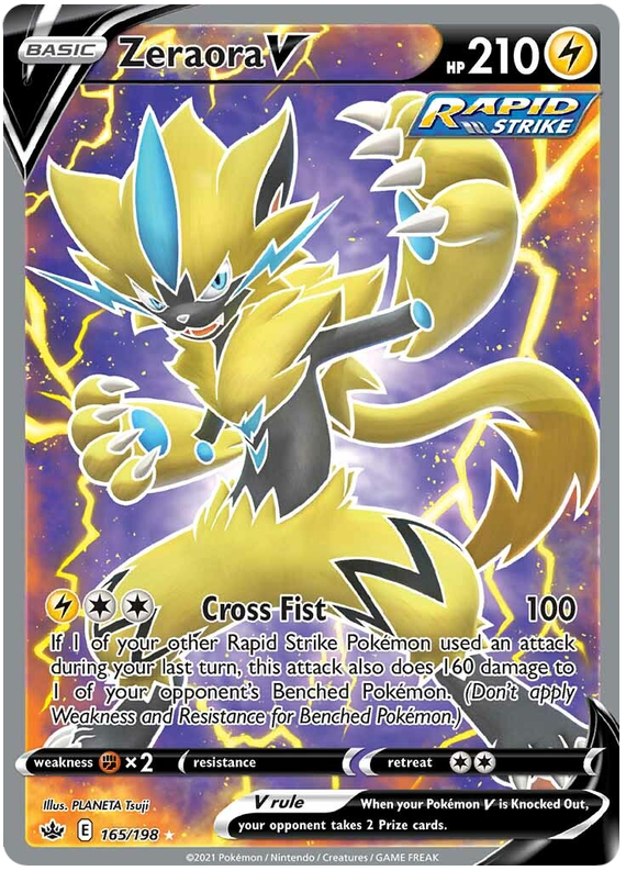 Zeraora V (165/198) [Sword & Shield: Chilling Reign] | Exor Games Bridgewater