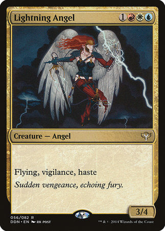 Lightning Angel [Duel Decks: Speed vs. Cunning] | Exor Games Bridgewater
