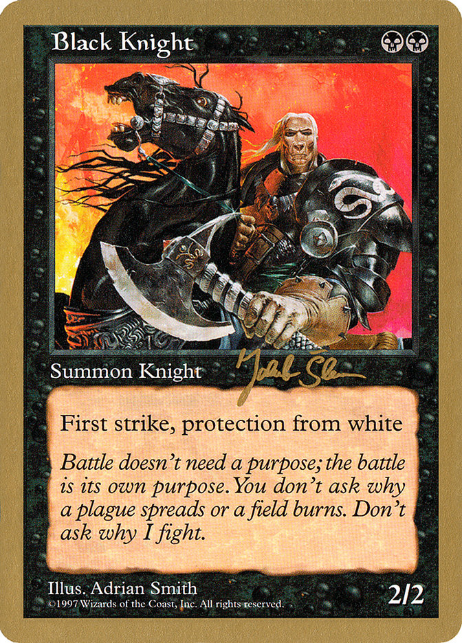 Black Knight (Jakub Slemr) [World Championship Decks 1997] | Exor Games Bridgewater