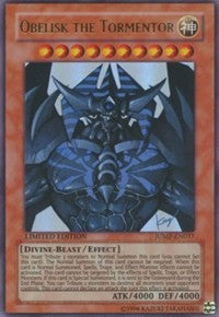 Obelisk the Tormentor [JUMP-EN037] Ultra Rare | Exor Games Bridgewater