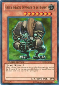 Green Baboon, Defender of the Forest [CT07-EN010] Super Rare | Exor Games Bridgewater