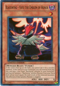 Blackwing - Vayu the Emblem of Honor [CT07-EN012] Super Rare | Exor Games Bridgewater