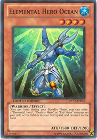 Elemental HERO Ocean [CT07-EN018] Super Rare | Exor Games Bridgewater